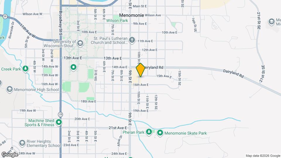 1508 10th St E Map and Location Details