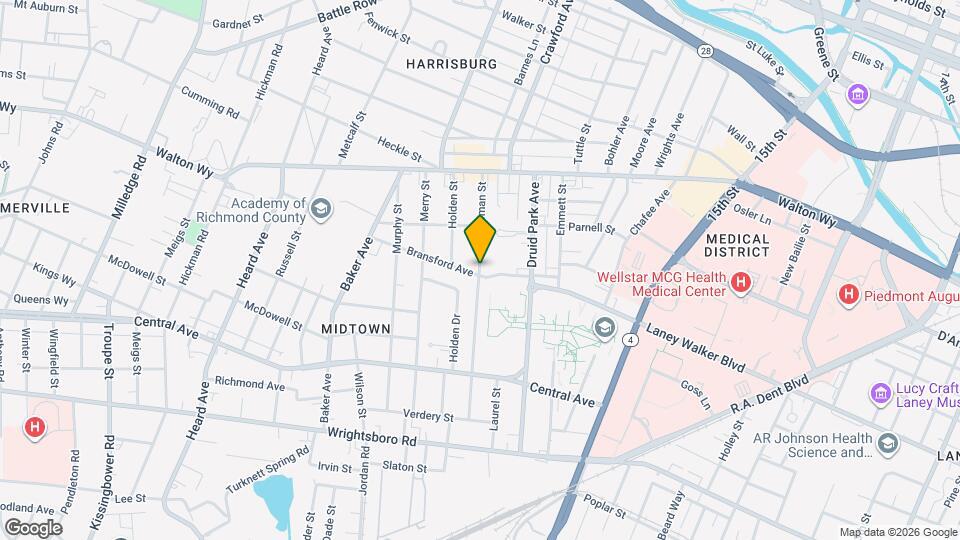 1144 Beman St Map and Location Details