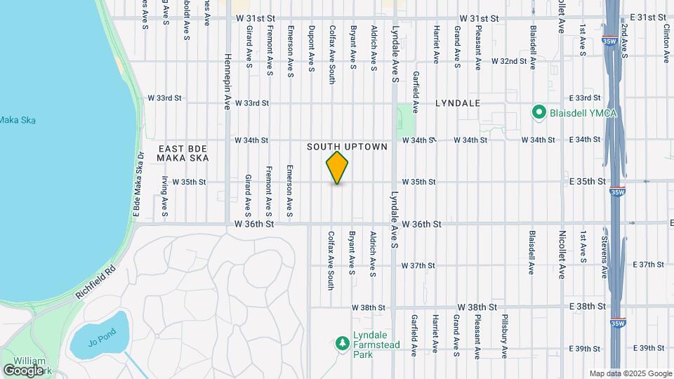 3509 Colfax Ave S Map and Location Details