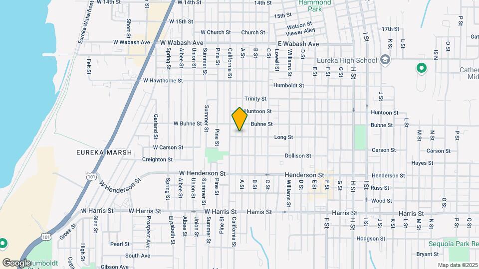 2436 A St Map and Location Details