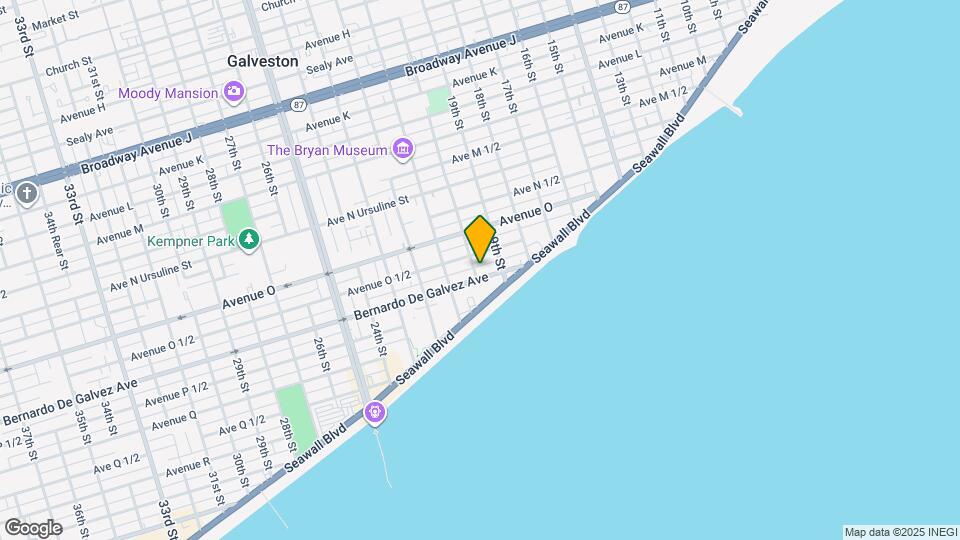 1816 20th St Map and Location Details