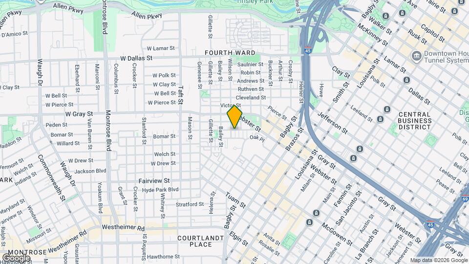 190 Oak Pl Map and Location Details