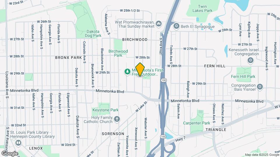 2908 Webster Ave S Map and Location Details