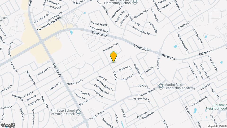 2204 Windcastle Dr Map and Location Details