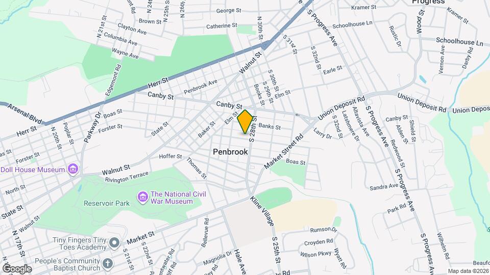 2728 Butler St Mapa y Detalles de la Ubicación