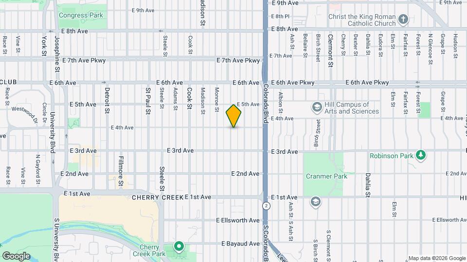 360 Garfield St Map and Location Details