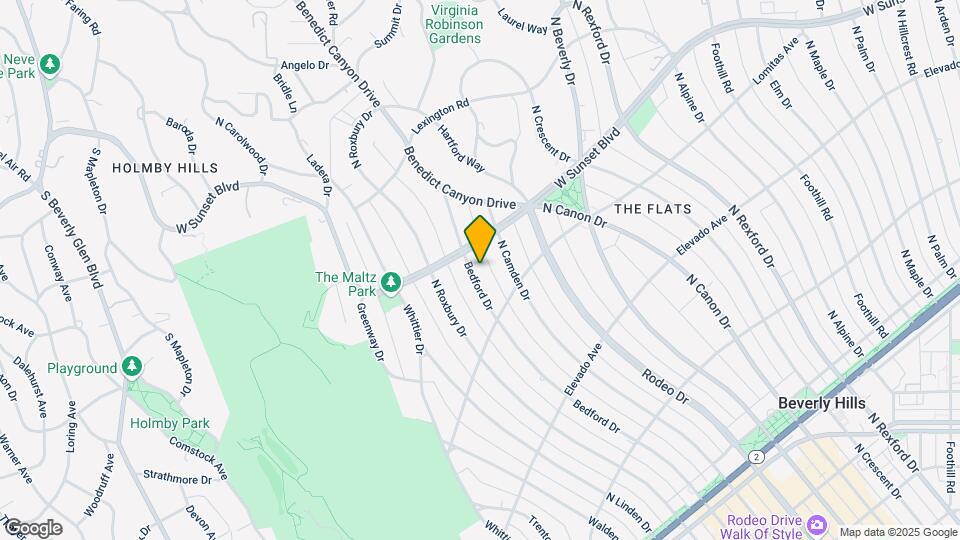 812 N Bedford Dr Map and Location Details