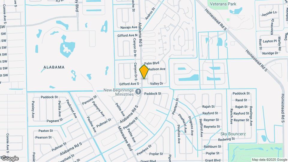 424 Alabama Rd S Map and Location Details
