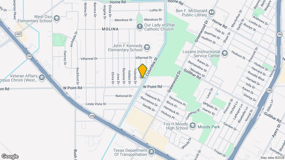 4626 Anita Dr Map and Location Details