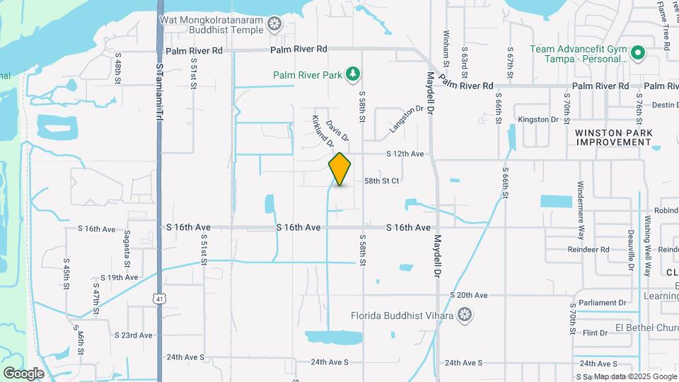 5755 Deep River Ave Map and Location Details