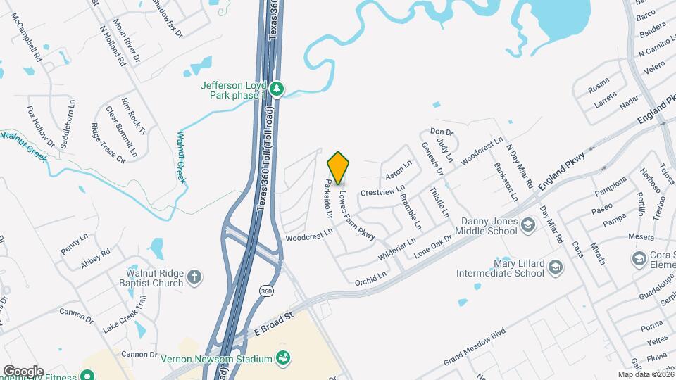 1417 Lowes Farm Pkwy Map and Location Details