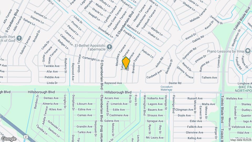 5151 Dakota Terrace Map and Location Details