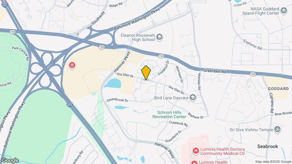 7261 S Ora Ct Map and Location Details