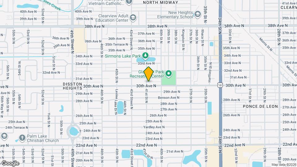 4083 30th Ave N Map and Location Details