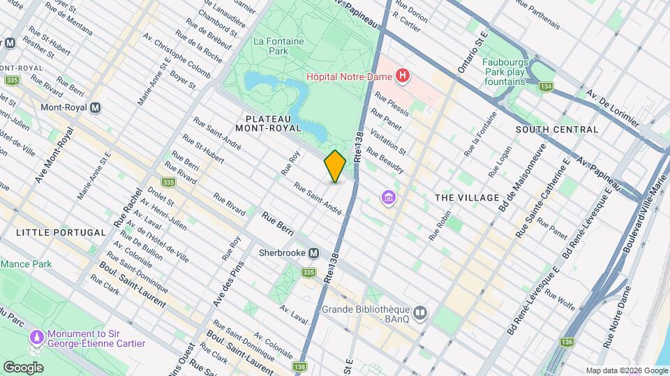 946 Chérrier Rue Map and Location Details