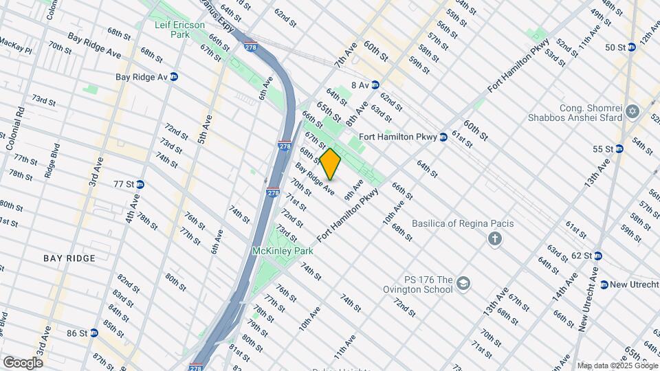 845 Bay Ridge Ave Map and Location Details