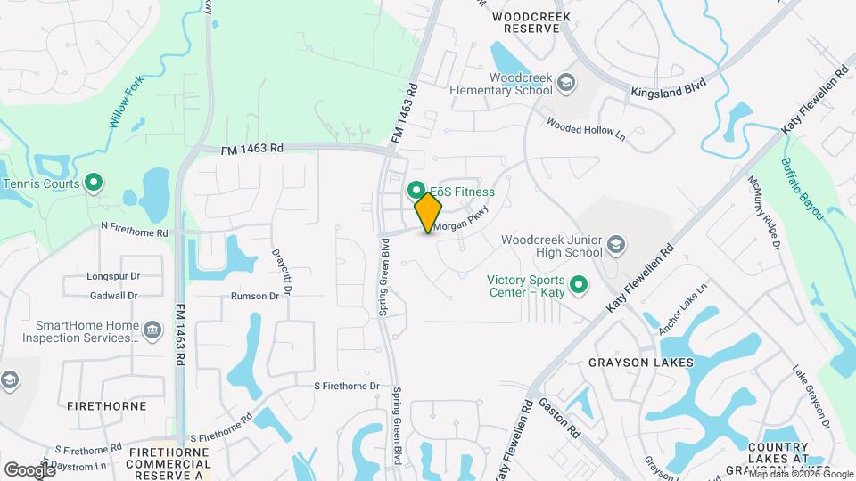 2102 Granite Brook Ln Map and Location Details