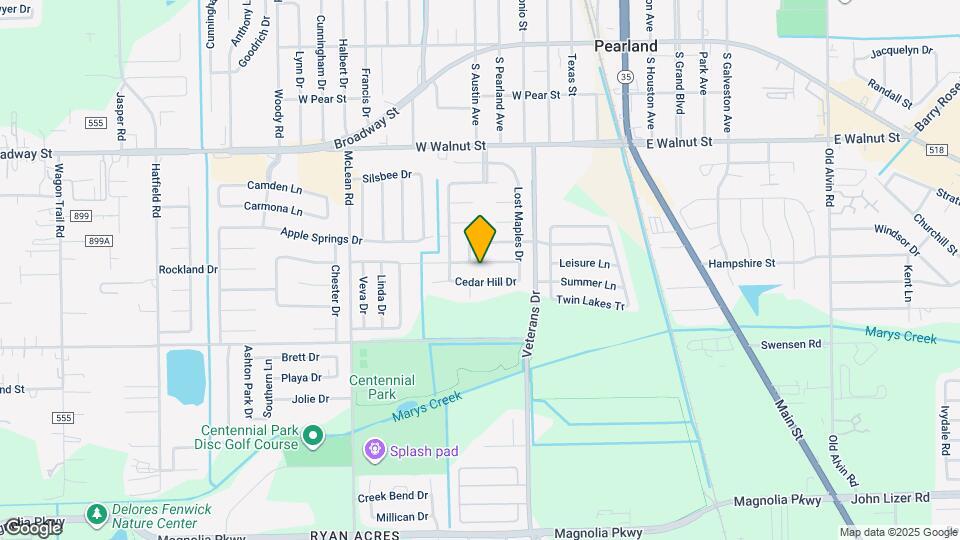 4612 Meridian Park Dr Map and Location Details