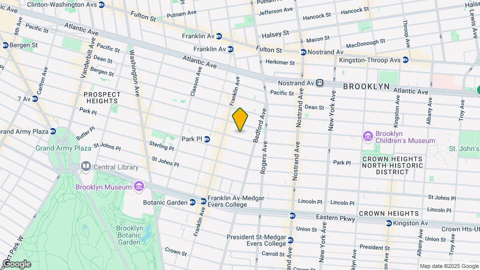 649 Prospect Place Mapa y Detalles de la Ubicación
