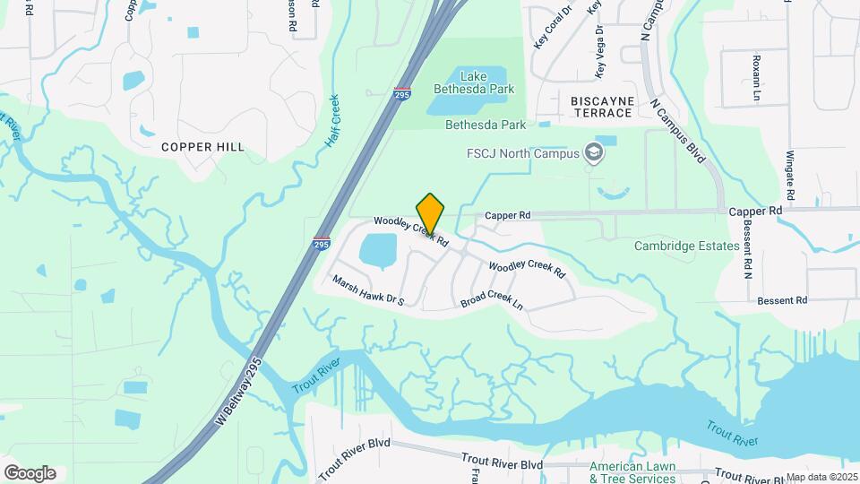 4358 Woodley Creek Rd Map and Location Details