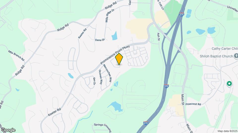 827 Forsythia Way Map and Location Details
