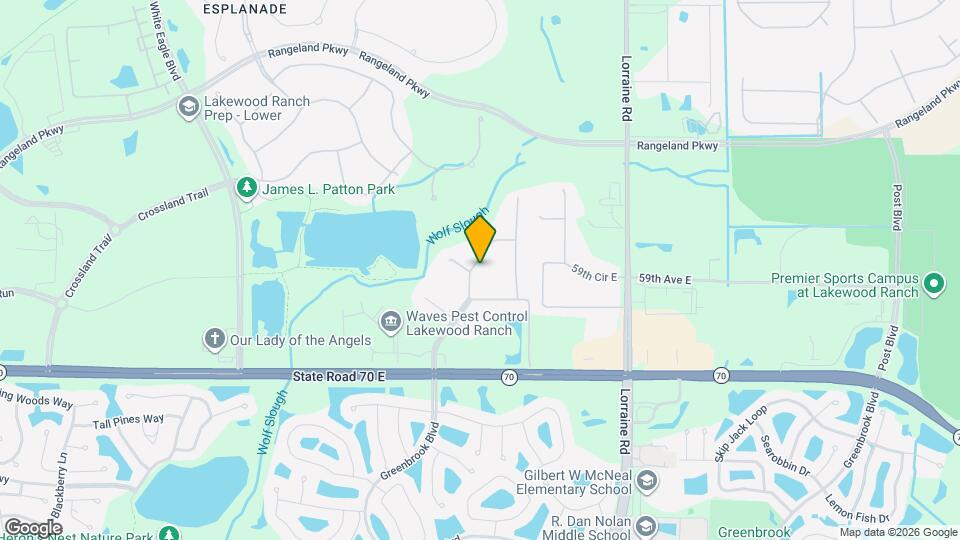 5831 Silver Palm Blvd Map and Location Details