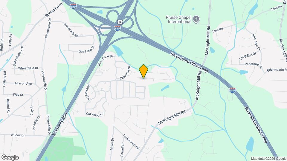 3514 Marksbury Dr Map and Location Details