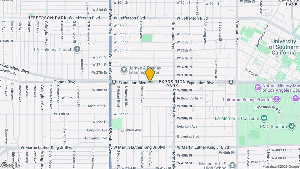 1406 Exposition Blvd Map and Location Details