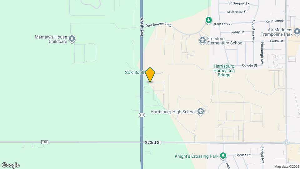 1439 Mary Pl Map and Location Details