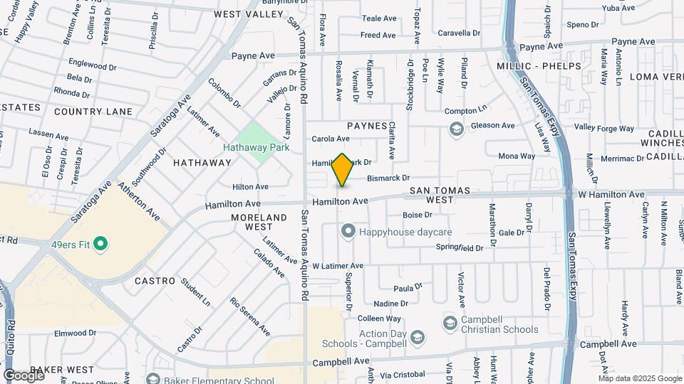 1584 Mendenhall Dr Mapa y Detalles de la Ubicación