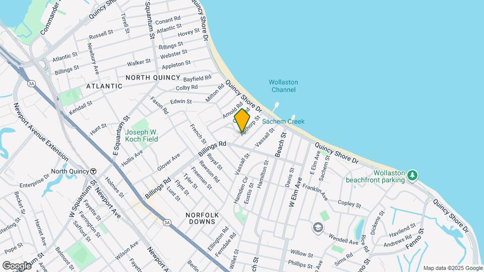 21 Apthorp St Mapa y Detalles de la Ubicación