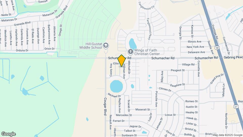 1456 Kyra Ave Map and Location Details