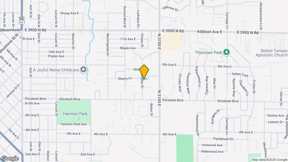 742 Del Mar Dr Map and Location Details