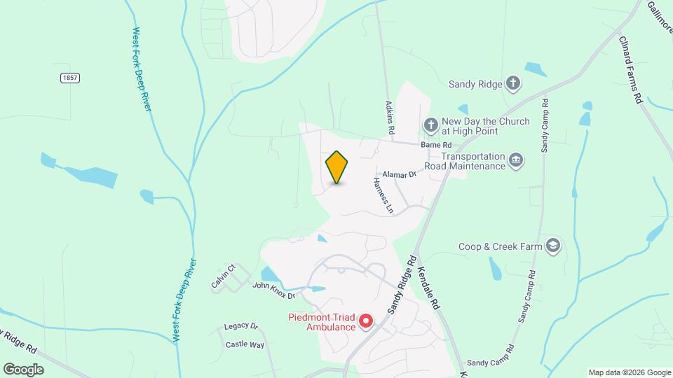 2050 Cold Creek Ct Mapa y Detalles de la Ubicación