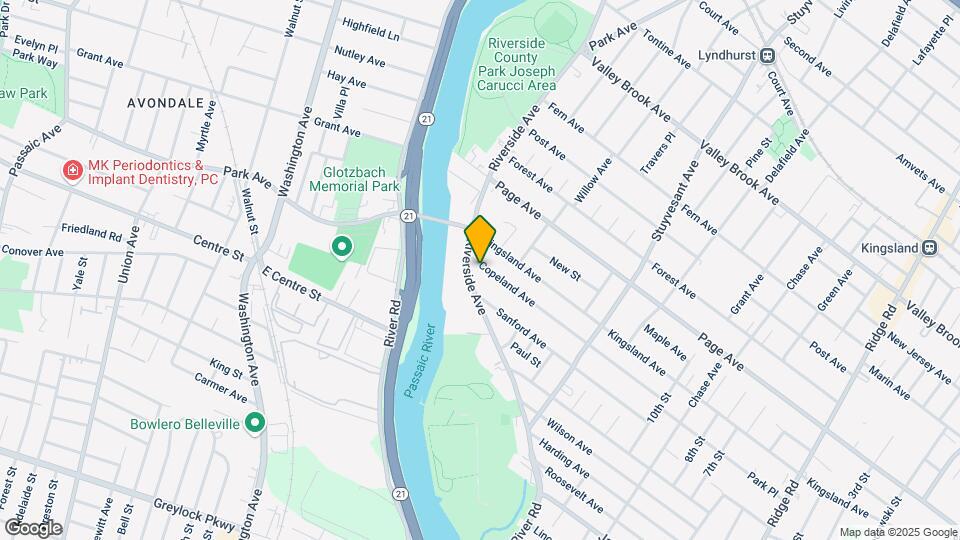 114 Copeland Ave, Unit Groundlevelbasementapt Map and Location Details