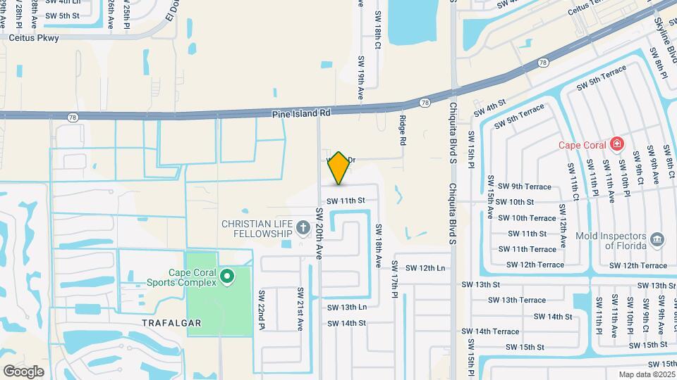 1904 SW 10th Ter Map and Location Details