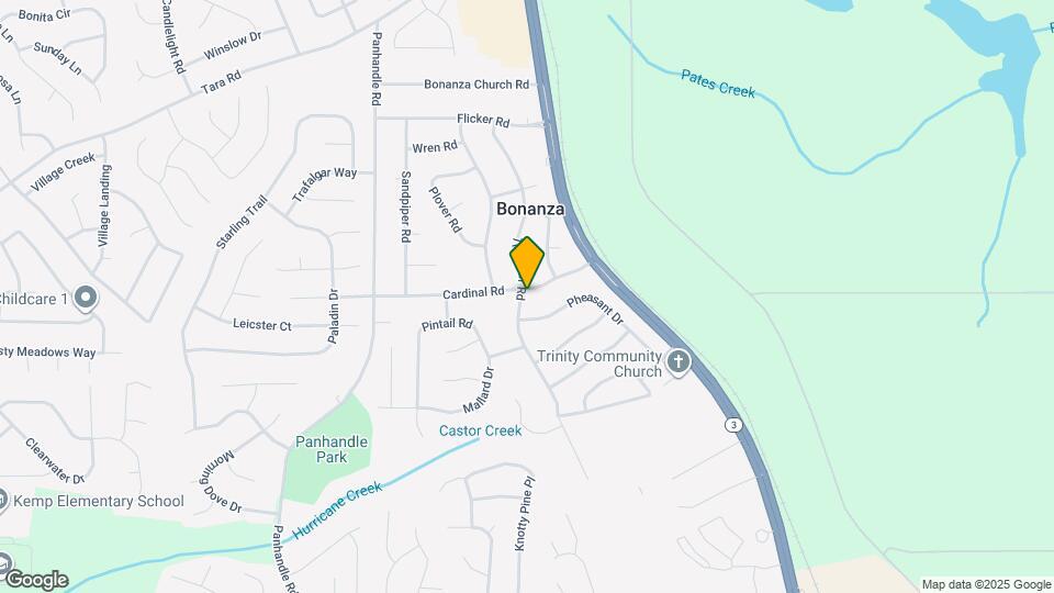 1679 Cardinal Rd Map and Location Details