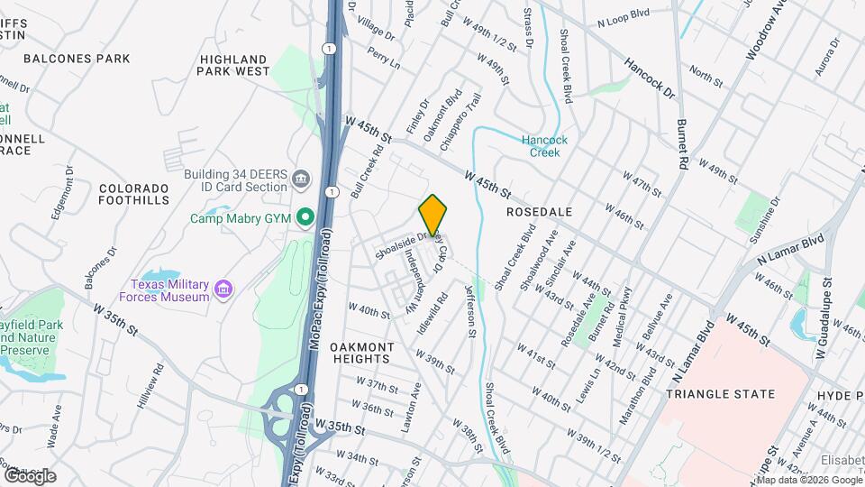 4611 Unity Cir Map and Location Details