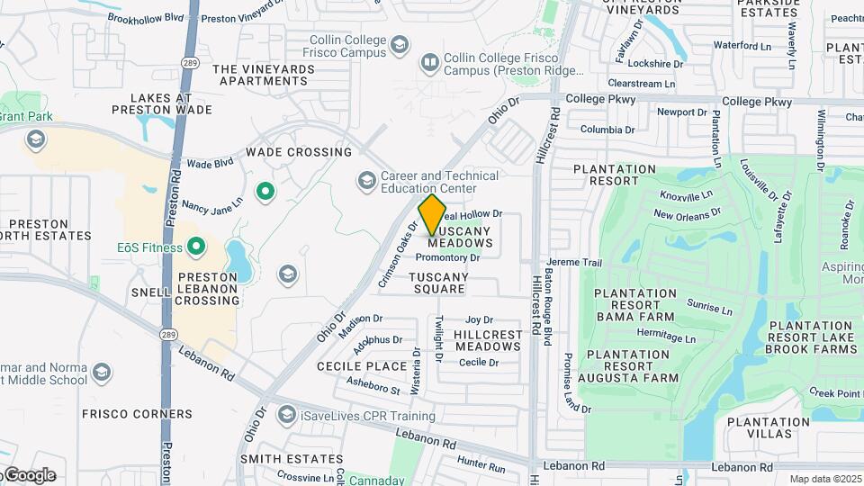 9971 Knoll Trace Way Map and Location Details