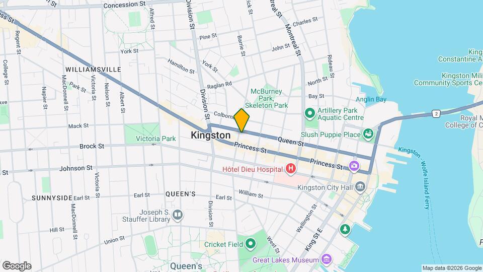 333 Barrie St Map and Location Details