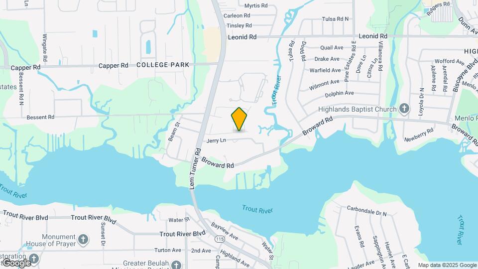 2858 Calebs Cove Way Mapa y Detalles de la Ubicación