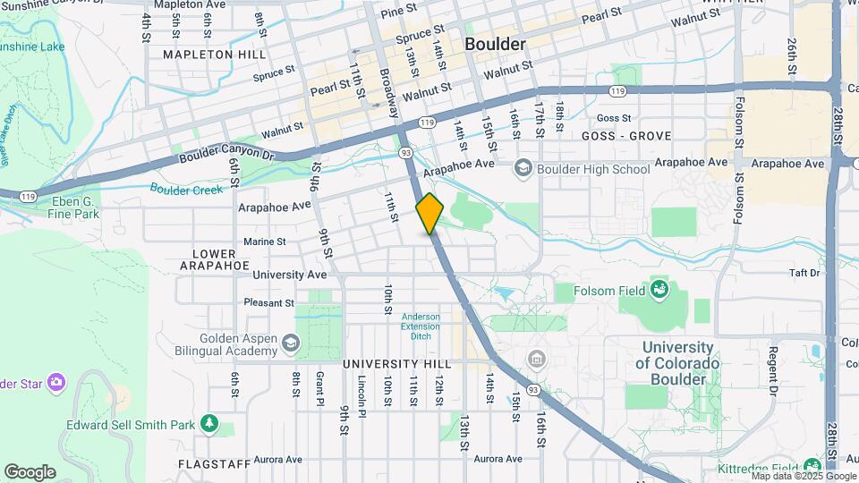 1501 Broadway St Mapa y Detalles de la Ubicación