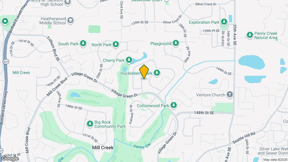 14427 25th Ave SE Map and Location Details