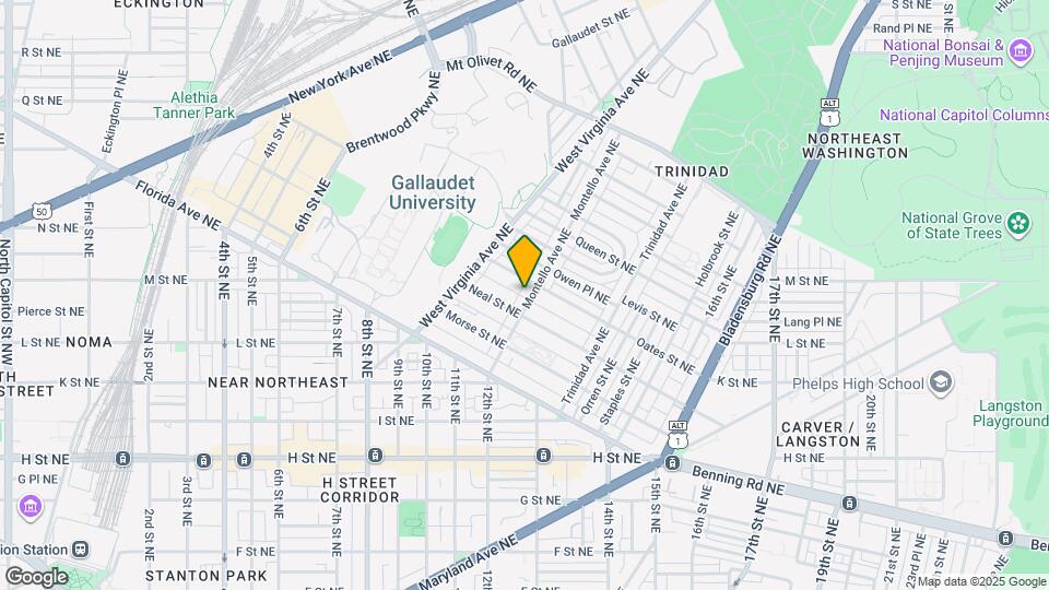 1316 Montello Ave NE Map and Location Details