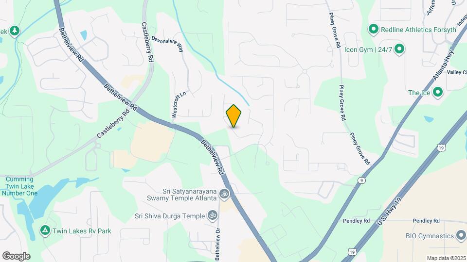 6300 Whirlaway Dr Map and Location Details
