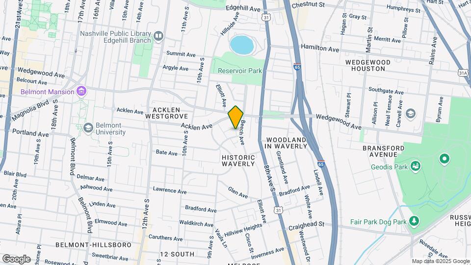 816 Benton Ave Mapa y Detalles de la Ubicación