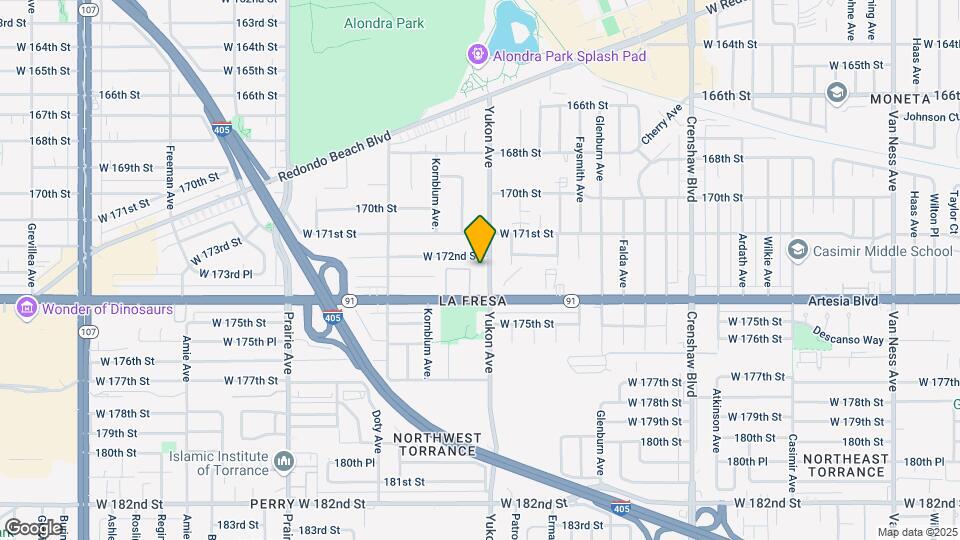 17213 Yukon Ave Mapa y Detalles de la Ubicación