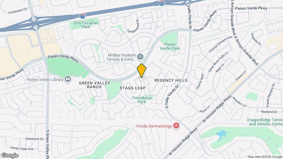 1918 Thunder Ridge Cir Map and Location Details