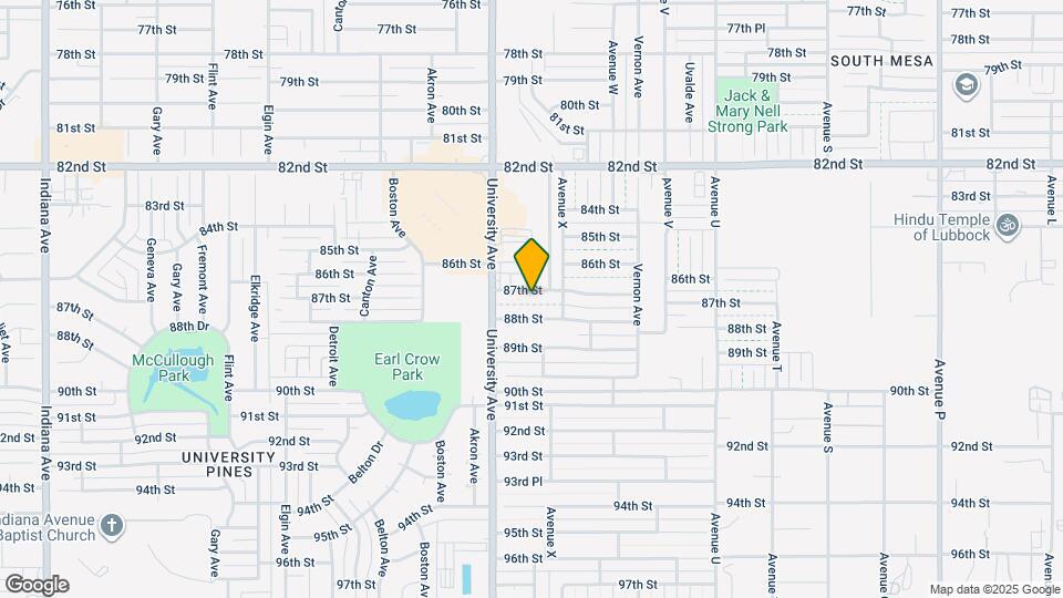 2413 87th St Map and Location Details