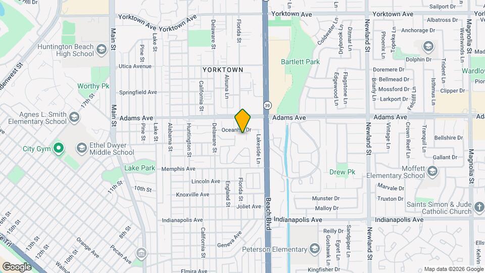 1507 Backbay Cir Map and Location Details